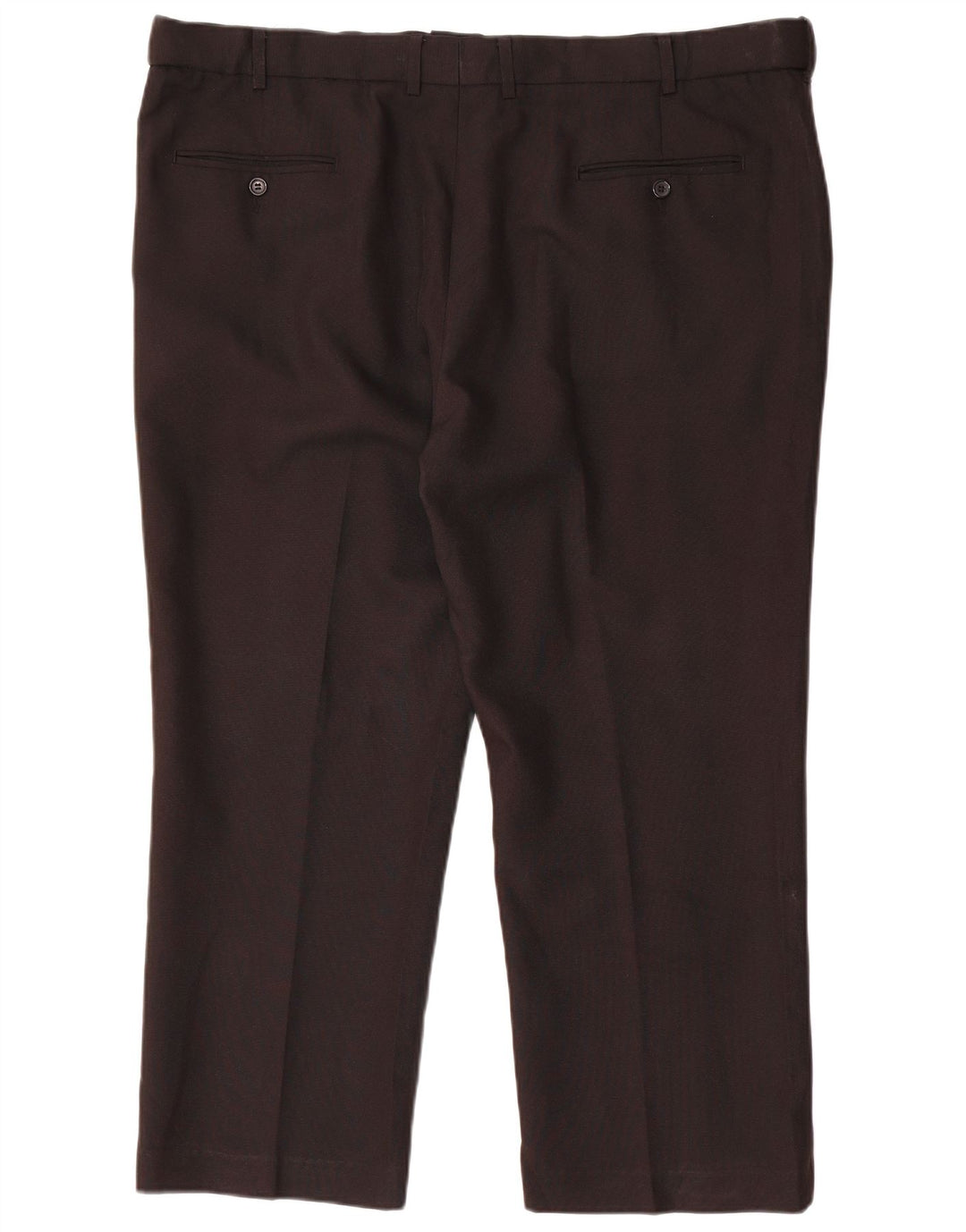 Farah Herren gerade Chinohose W42 L26 Schwarz Polyester