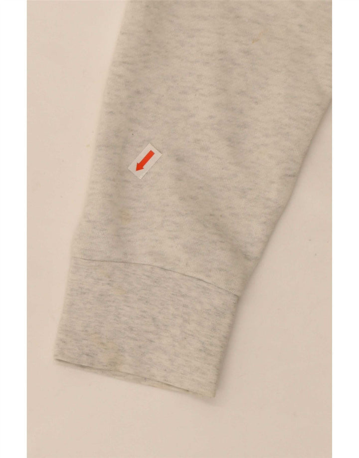 Adidas Damen Graphic Sweatshirt Pullover UK 8 Small Grau meliert