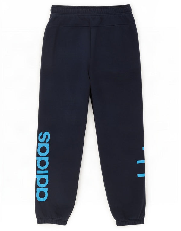 Adidas Mädchen-Trainingsanzug mit Grafik, Jogginghose, 14–15 Jahre, Marineblau