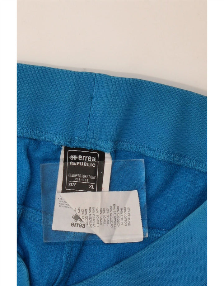 Errea Herren Graphic Sport Shorts XL Blau Baumwolle