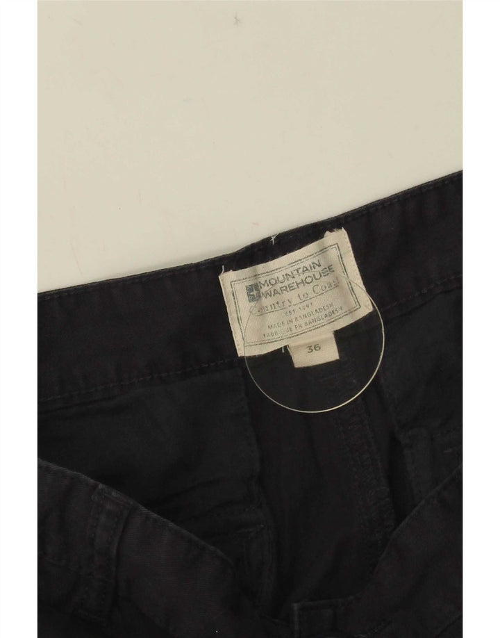 Mountain Warehouse Herren-Cargoshorts, W36, groß, marineblau, Baumwolle