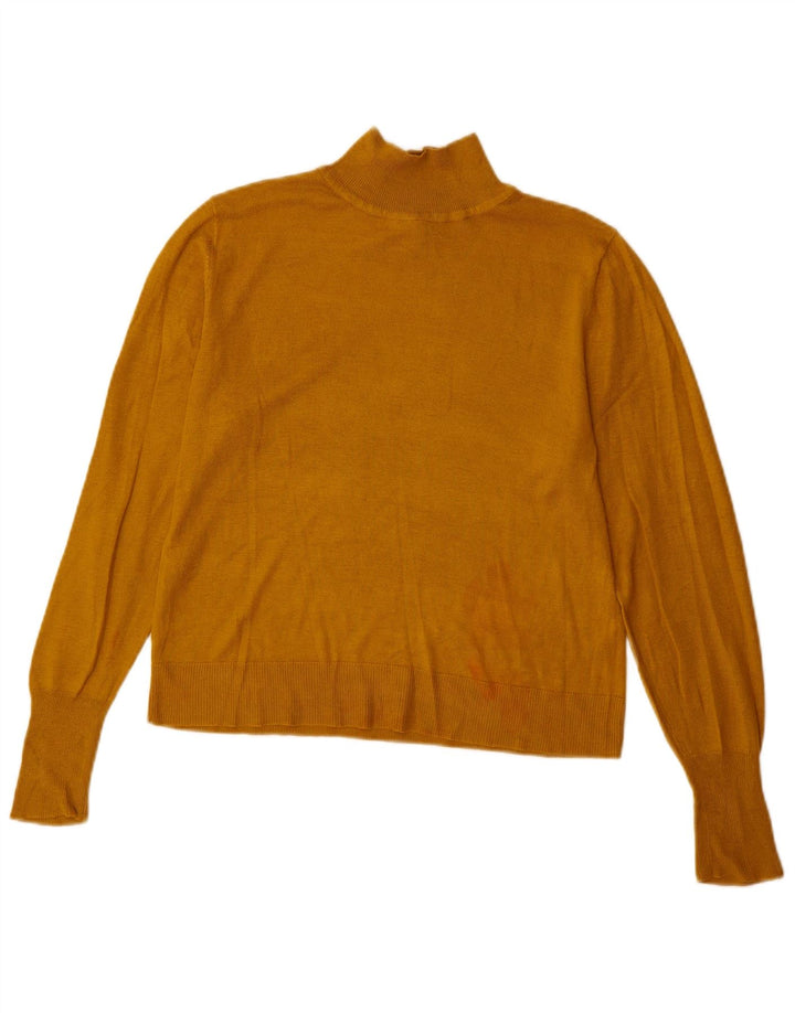 Rollkragenpullover für Damen von Zara, Gr. 10, Beige