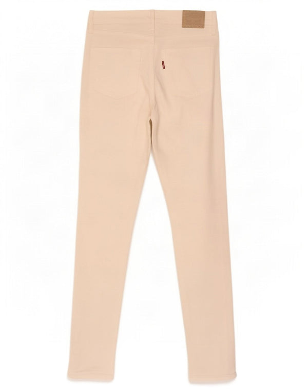 Levi's Damen 721 High Rise Skinny Jeans W26 L32 Weiße Baumwolle