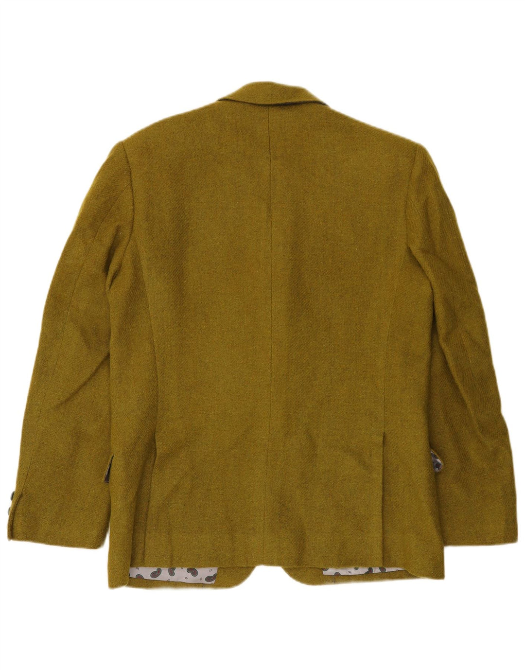 Vintage Herren 2-Knopf-Blazerjacke UK 38 Mittelgrün