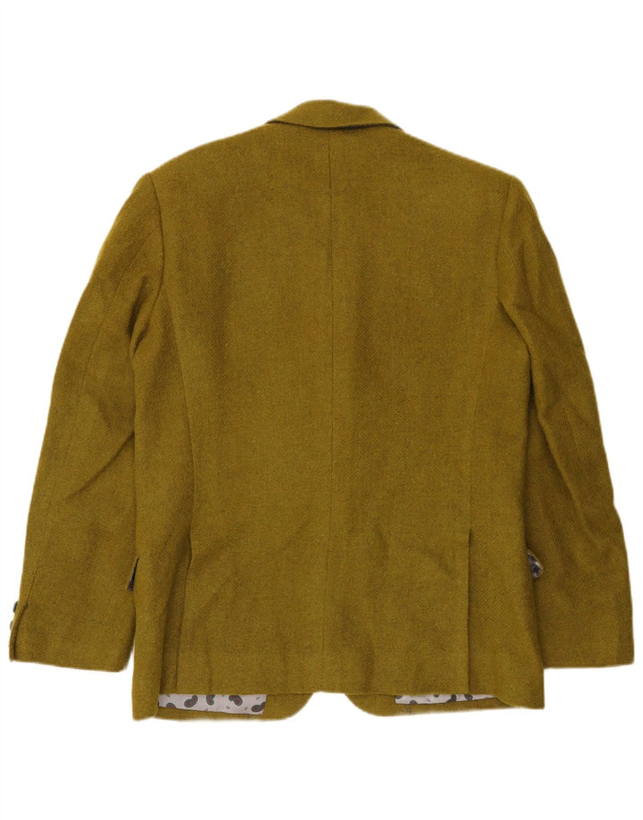 Vintage Herren 2-Knopf-Blazerjacke UK 38 Mittelgrün