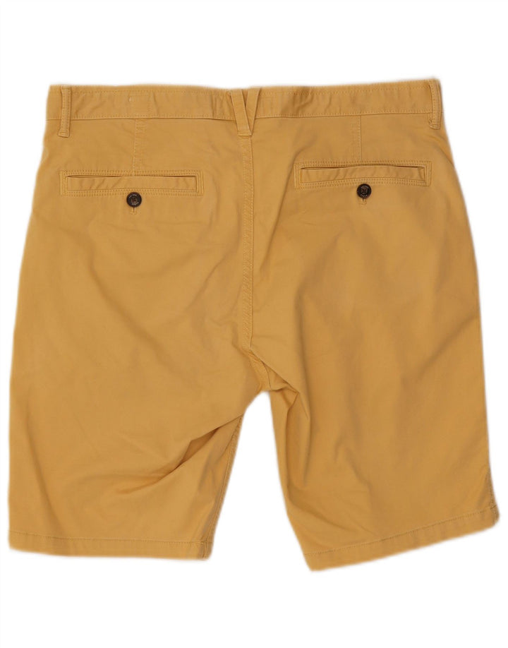 Fat Face Herren-Chinoshorts, W34, Größe L, Gelb, Baumwolle