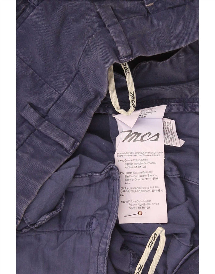 Marlboro Classics Herren-Chinohose, EU 48, M, B32, L34, Marineblau