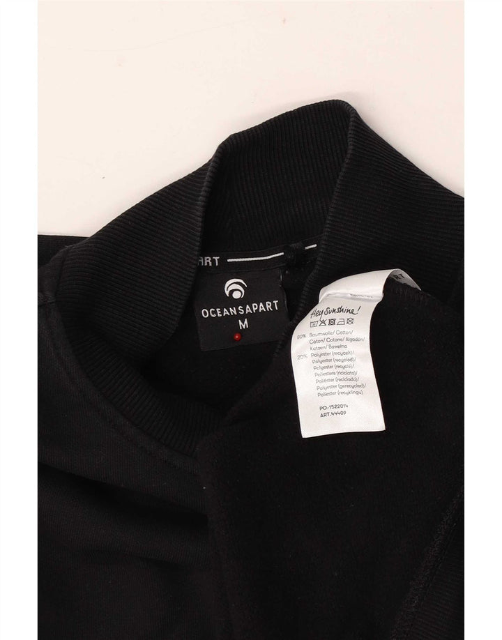 Oceansapart Herren-Sweatshirt-Pullover, mittelschwarz, Baumwolle