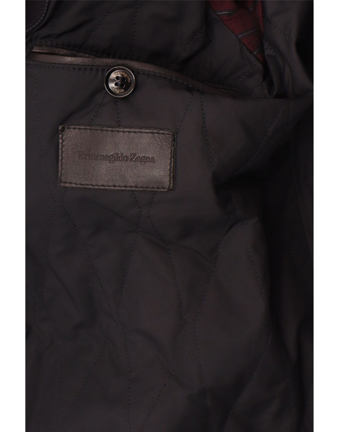 Ermenegildo Zegna Herren 2-Knopf-Blazerjacke IT 48 Medium Navy Blue Classi