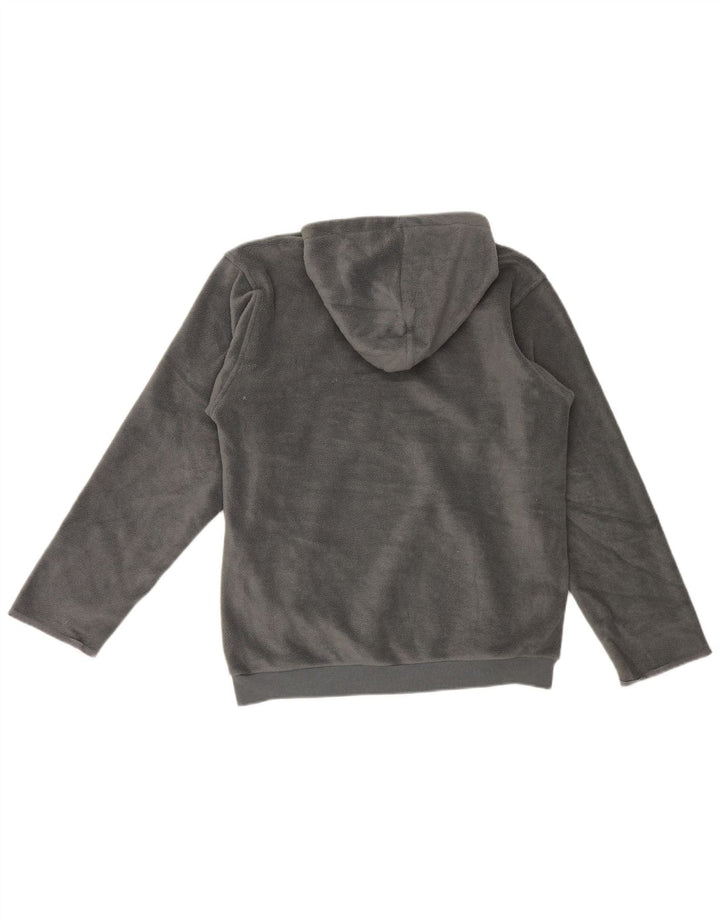 O'Neill Herren-Fleecepullover mit grafischer Kapuze, Größe S, Grau, Polyester