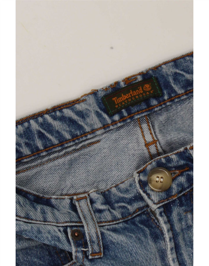 Timberland Damen Straight Jeans W26 L29 Blau
