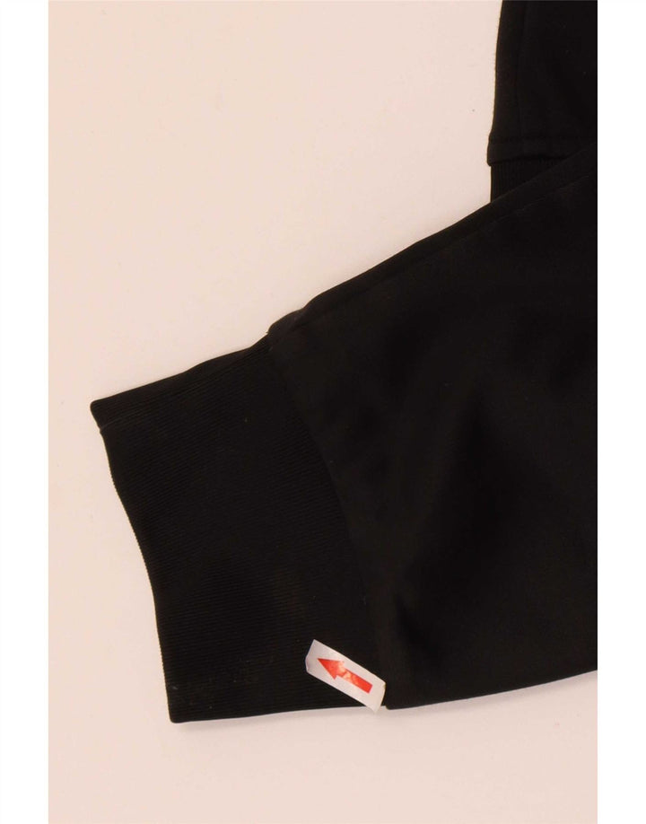 Adidas Herren-Trainingsanzug mit Grafik, groß, schwarzes Farbblock-Polyester
