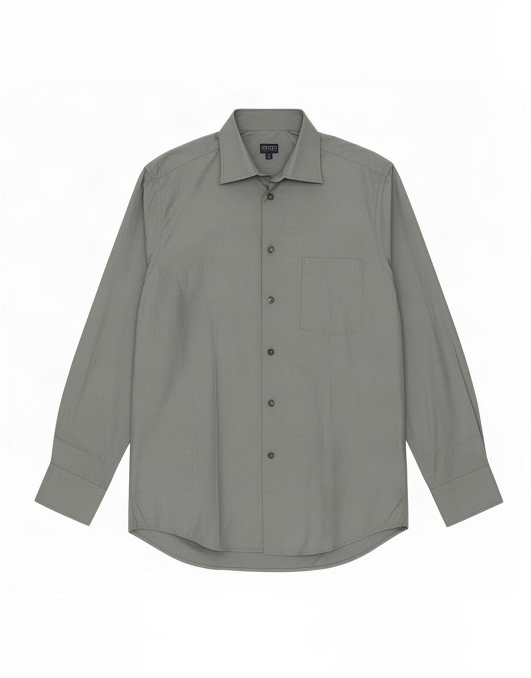 Kenzo Herrenhemd Größe 40 15 1/2 mittelblaue Baumwolle