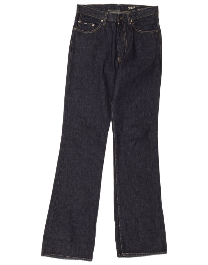 Gas Herren Bootcut Jeans W30 L35 Marineblau Baumwolle