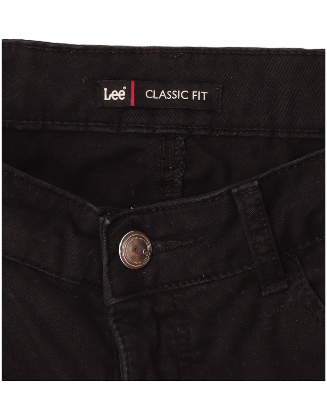 LEE Damen-Caprihose mit klassischer Passform, W32, L22, Schwarz