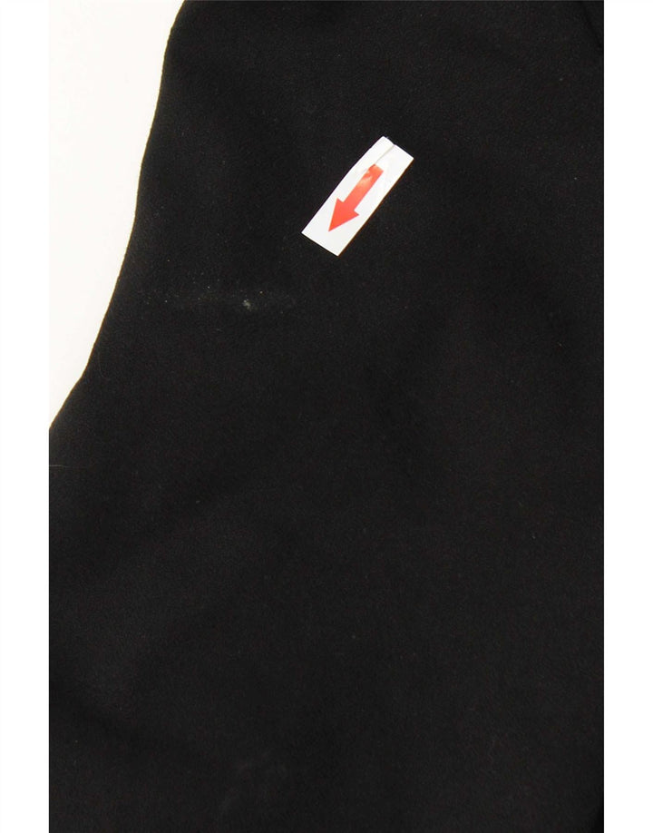 Zara Damen Longline Blazer Jacke UK 10 Small Schwarz Polyester