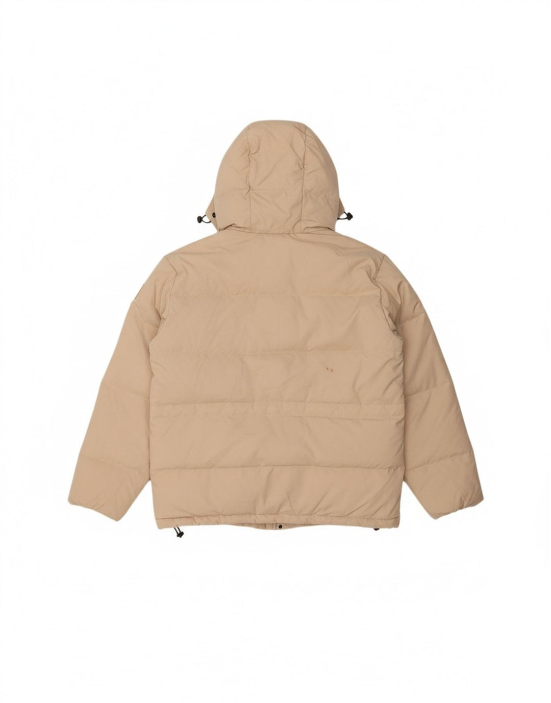 MURPHY & NYE Mens Hooded Padded Jacket UK 40 Large Beige Polyester