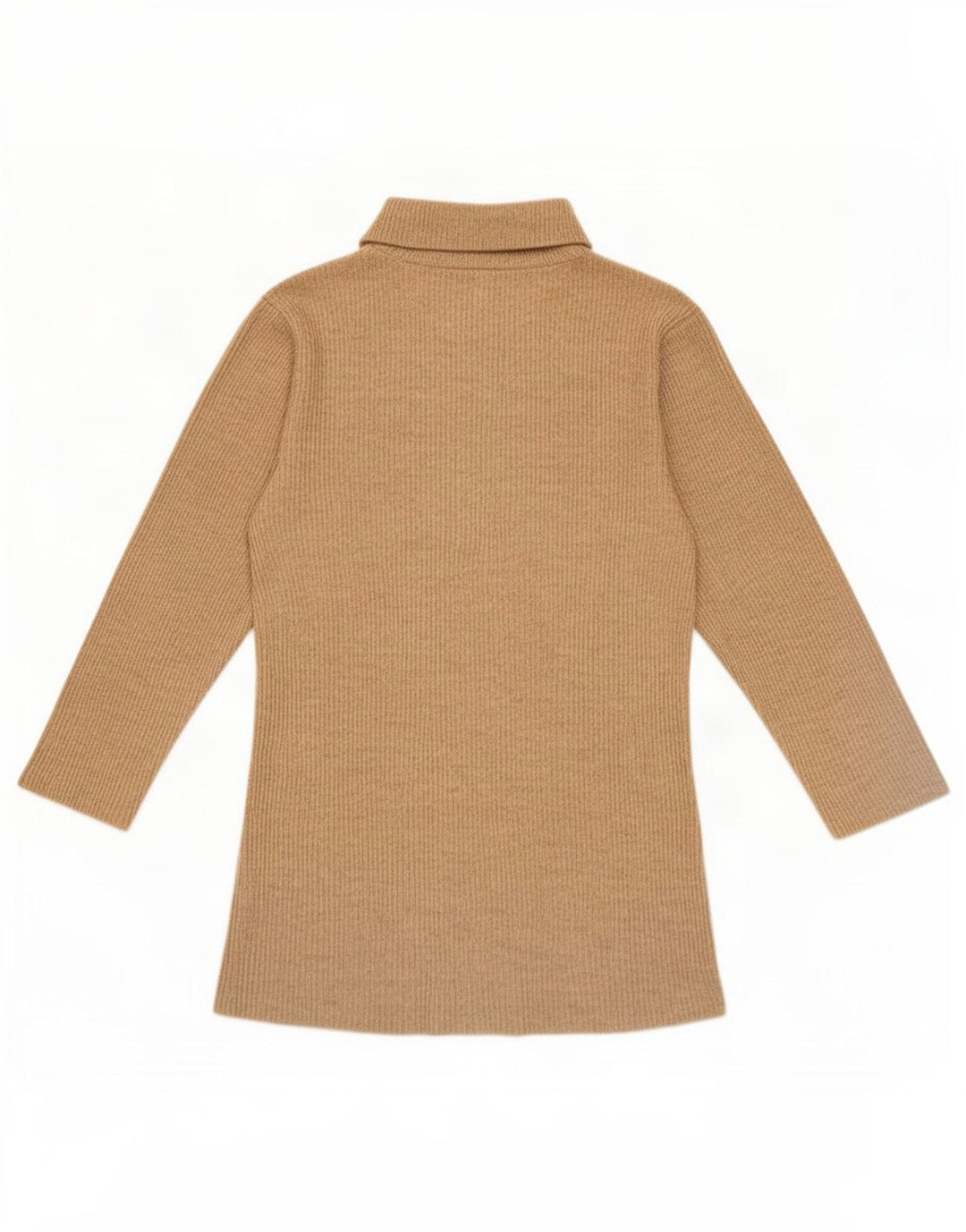 Zara Damen Top 3/4 Ärmel UK 12 Mittelbeige