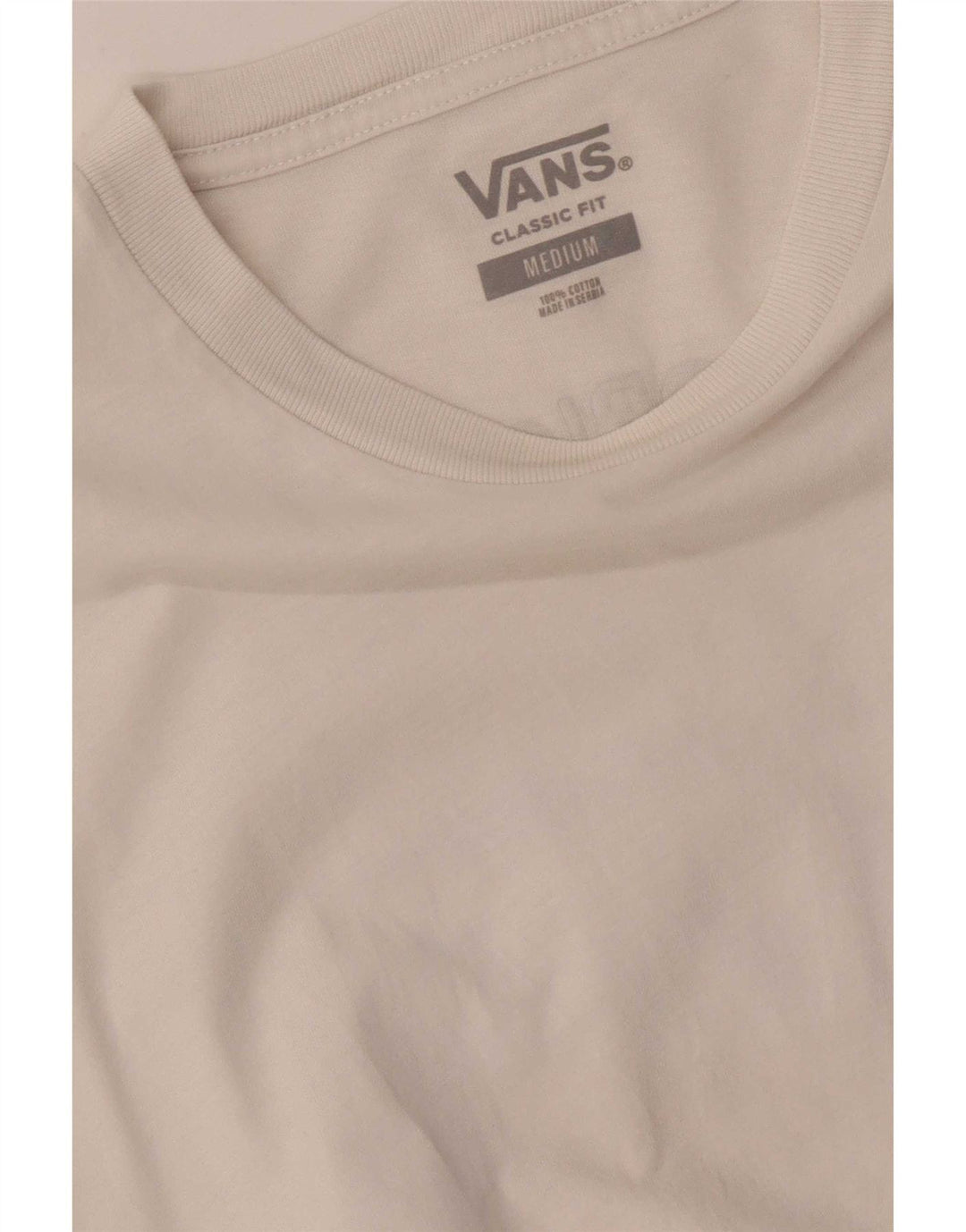 Vans Herren-T-Shirt mit klassischer Passform und Grafik, mittelweiße Baumwolle