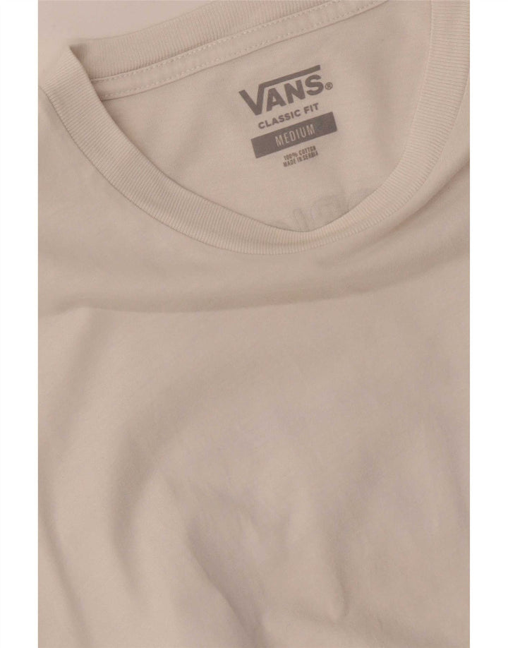 Vans Herren-T-Shirt mit klassischer Passform und Grafik, mittelweiße Baumwolle
