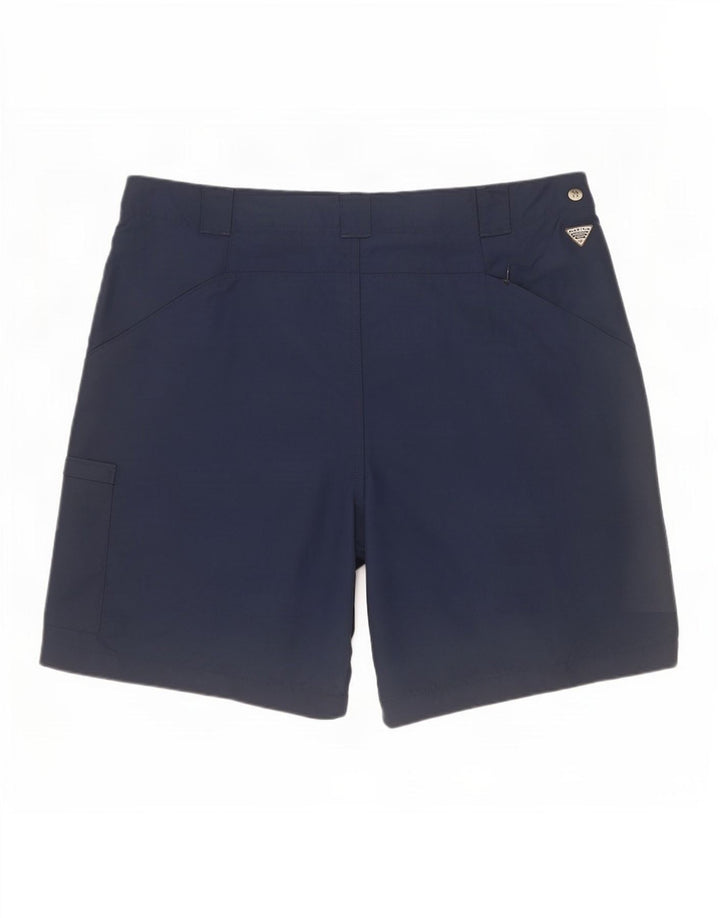 Columbia Damen Cargo-Shorts Medium W32 Marineblaues Nylon