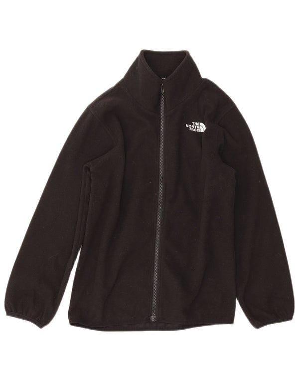 THE NORTH FACE Fleecejacke für Jungen, 11–12 Jahre, Größe L, Schwarz, Polyester