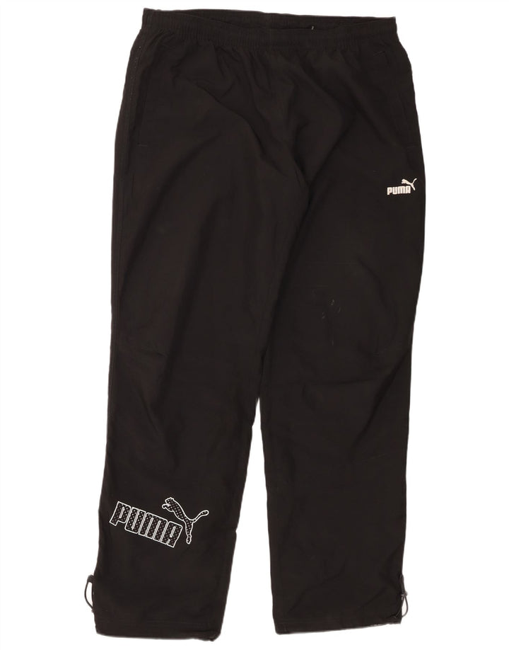 Puma Herren-Trainingshose, Größe L, Schwarz