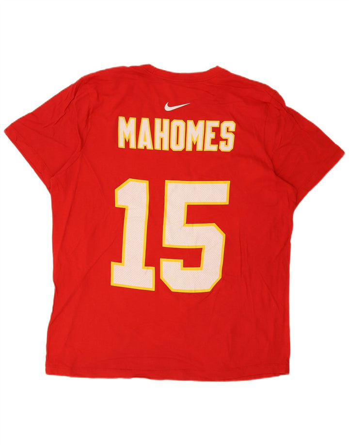 Nike Herren Mahomes 15 Graphic T-Shirt Top XL Rot