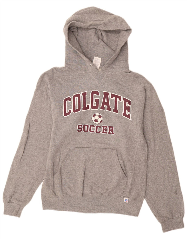 RUSSELL ATHLETIC Herren-Kapuzenpullover mit Grafik, Größe S, Grau, Polyamid