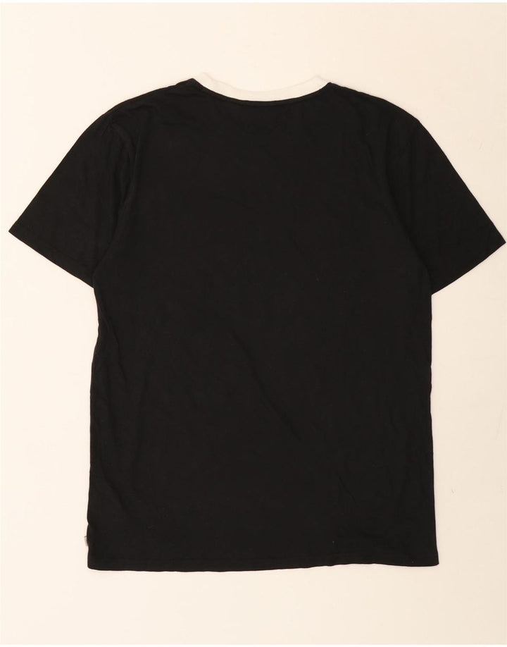 Vans Herren-T-Shirt mit Grafik, groß, schwarz, geometrisch, Baumwolle