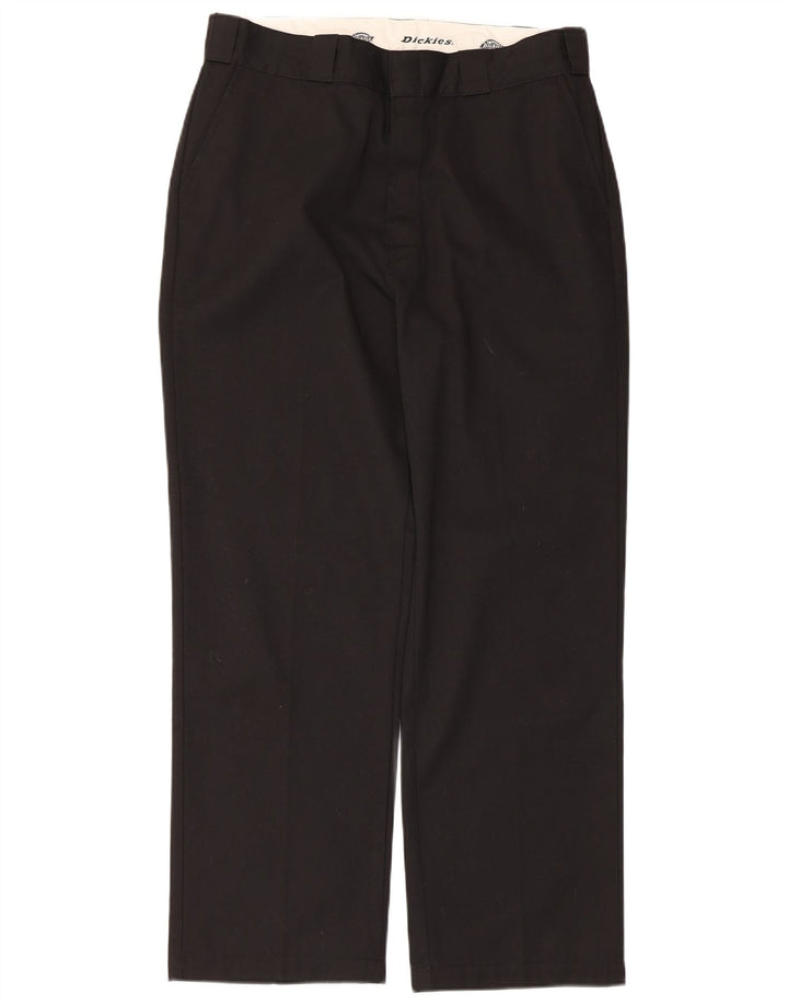 Dickies Herren Straight Chino Hose W32 L27 Schwarz Polyester