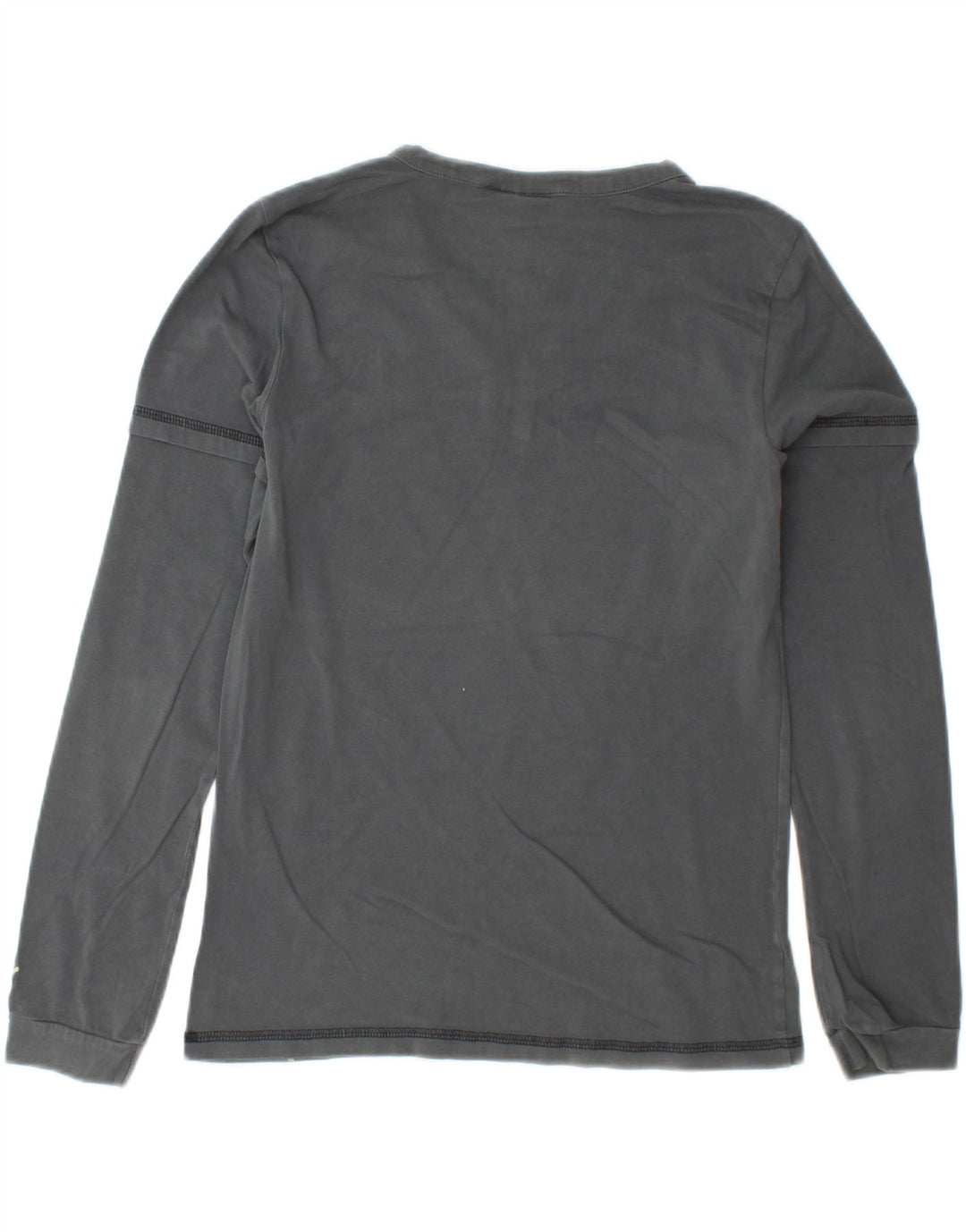 PUMA Womens Graphic Top Long Sleeve UK 16 Large  Grey Geometric