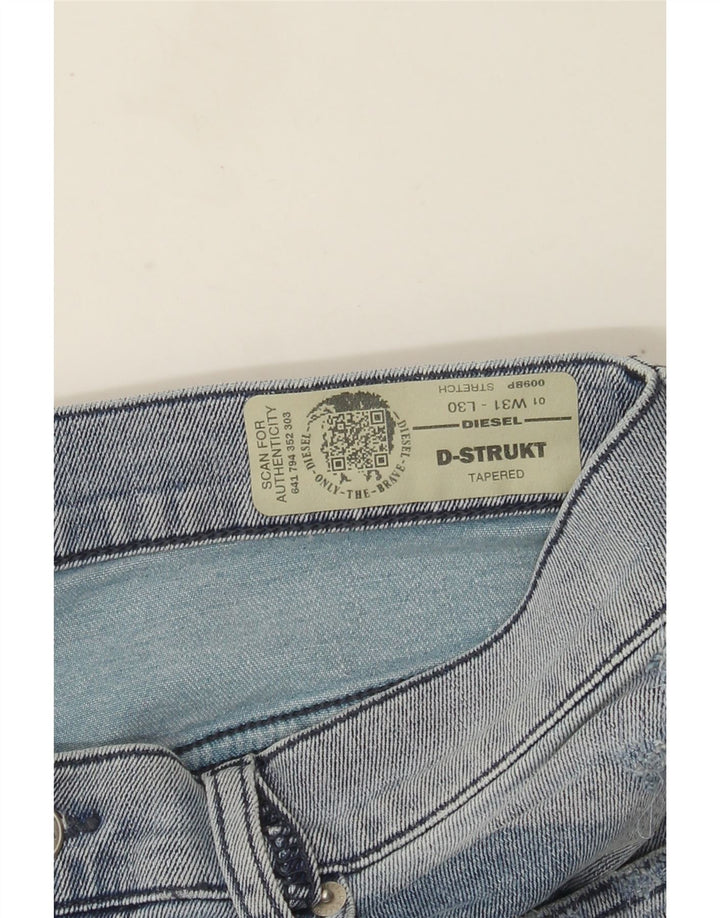 Diesel Herren D-Strukt Tapered Jeans W31 L30 Blau
