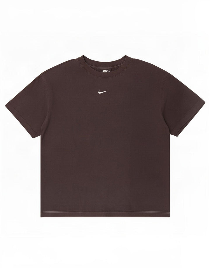 Nike Herren T-Shirt Top Large Schwarz Baumwolle