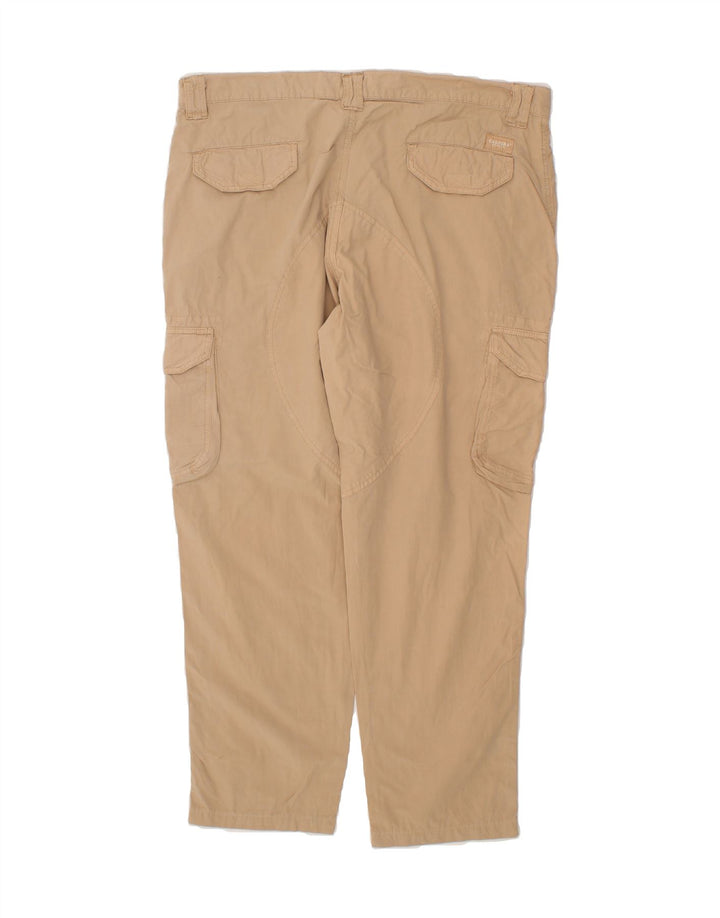 CARRERA Mens Straight Cargo Trousers W38 L28 Beige Cotton Vintage Carrera and Second-Hand Carrera from Messina Hembry 