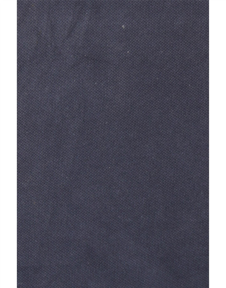 Reebok Herren-Poloshirt, groß, marineblau, Baumwolle