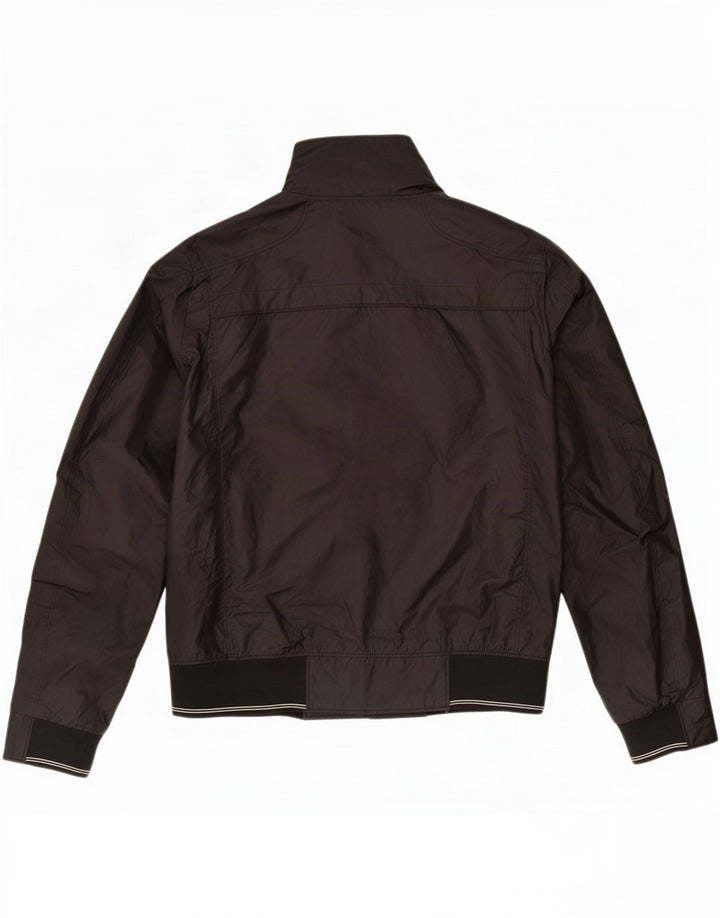 Hugo Boss Herren Bomberjacke UK 38 Medium Schwarz