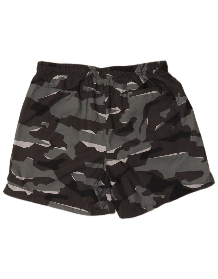 Nike Herren-Sportshorts, großes graues Camouflage-Polyester