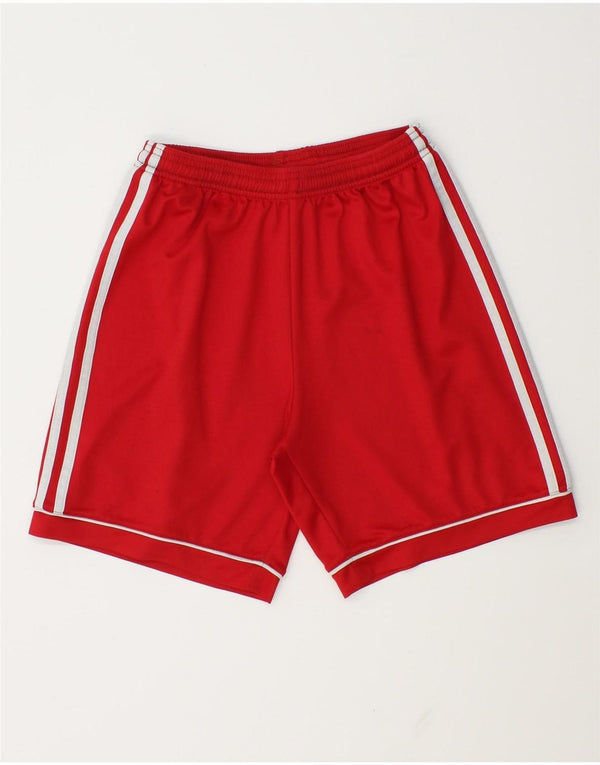 Adidas Jungen Climalite Sport Shorts 13–14 Jahre, rotes Polyester