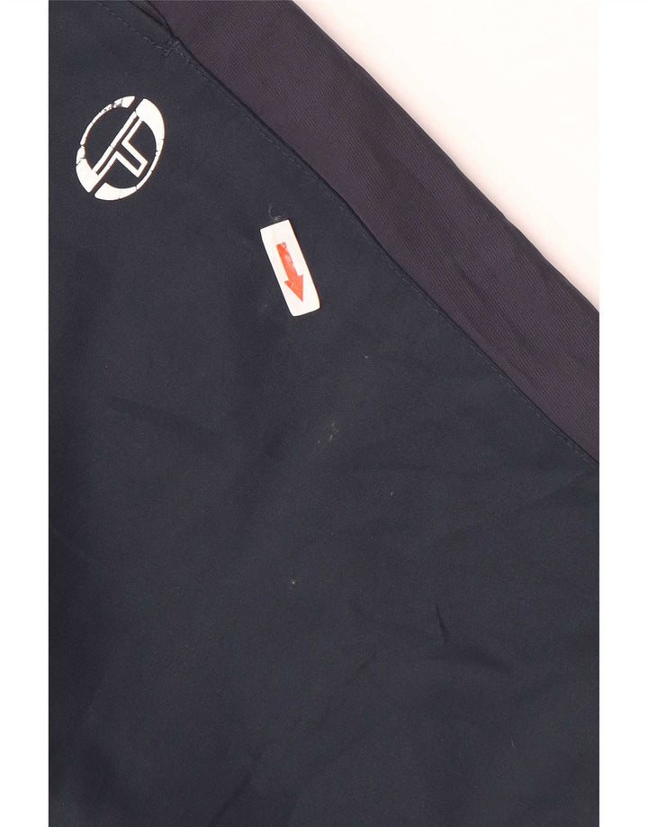 Sergio Tacchini Herren-Trainingshose aus mittelmarineblauem Polyester