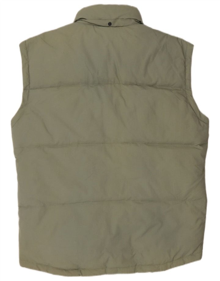 Fila Herren Wattierte Weste UK 40 Large Grün Polyamid