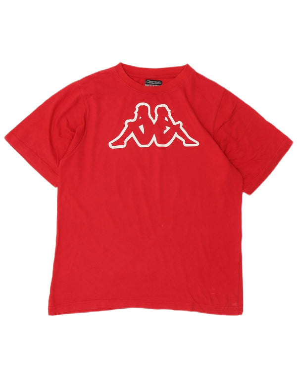 Kappa Mens Graphic T-Shirt Top Small Red