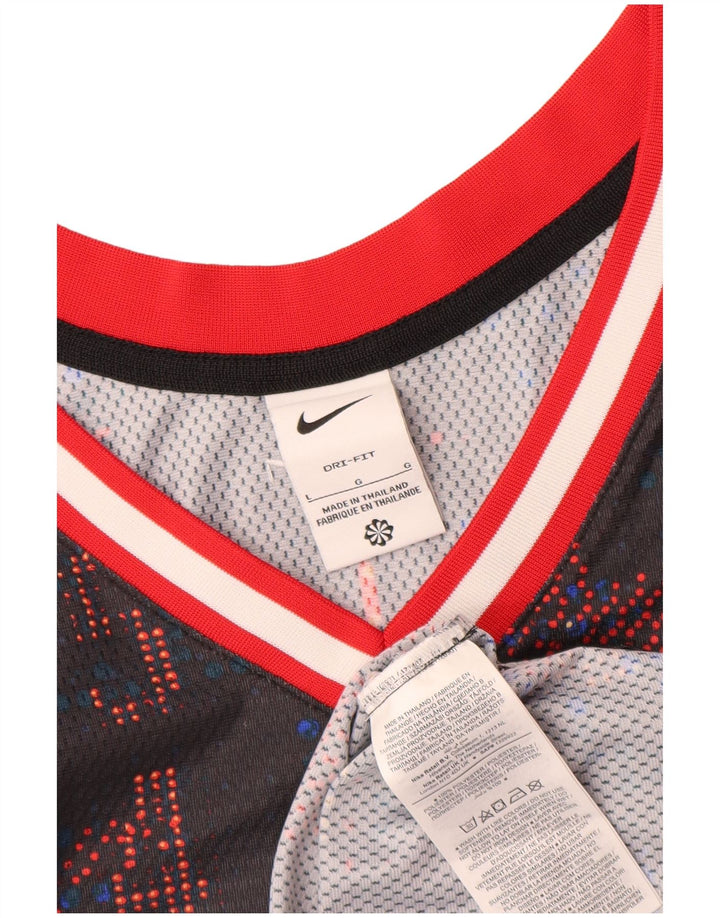 Nike Herren Grafik-Trägershirt, groß, mehrfarbig, Polyester