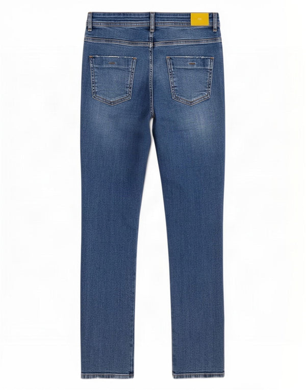 Zara Damen Skinny Jeans EU 38 Small W28 L27 Blaue Baumwolle