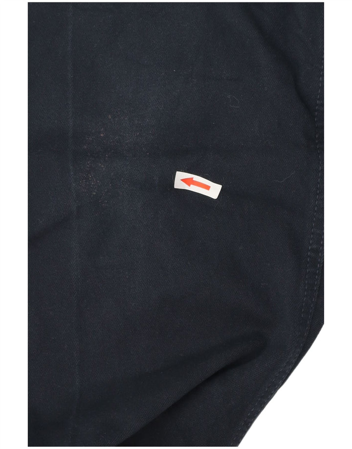 Marks & Spencer Herren Straight Jeans W36 L33 Marineblaue Baumwolle