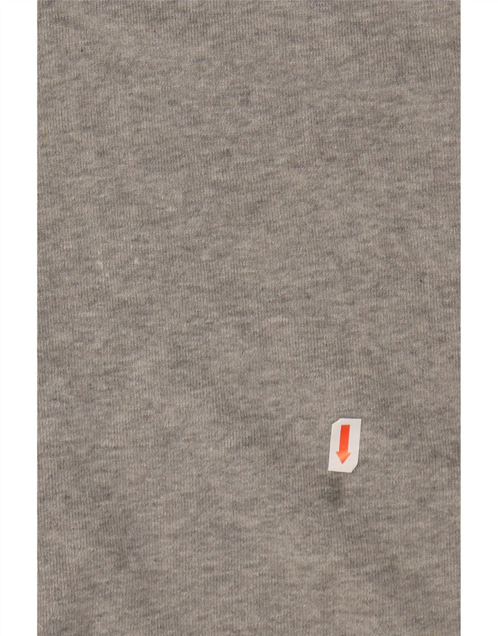 CHAMPION Mens Graphic Sweatshirt Jumper Large Grey Colourblock Cotton Vintage Champion and Second-Hand Champion from Messina Hembry 