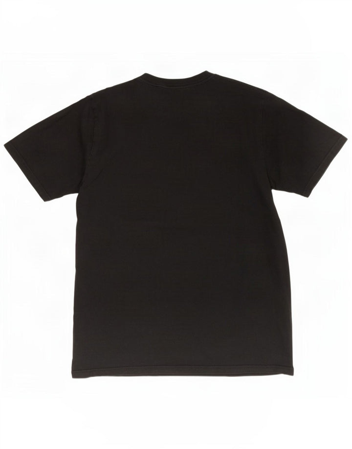Carhartt Herren Graphic T-Shirt Top Small Schwarz Baumwolle