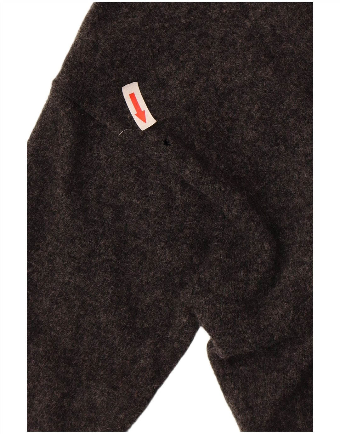 JIGSAW Damen-Pulloverkleid mit 3/4-Ärmeln, Größe S, Grau, Lammwolle