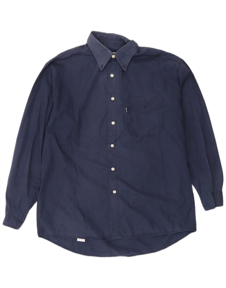 Levi's Herren-Hemd, groß, marineblau, Baumwolle