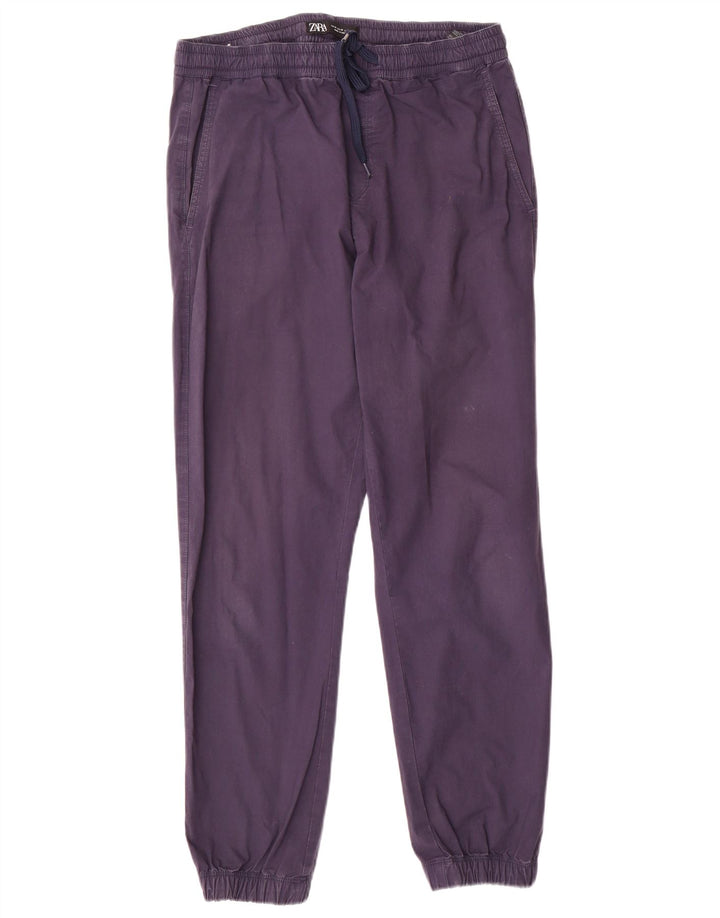 Zara Herren-Jogginghose, Größe M, W32, L28, Marineblau